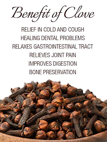 Benefits of cloves – supports digestion, relieves cough, improves bone health – Elite Aroma Whole Clove (200g)