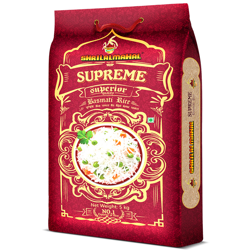 Supreme Basmati Rice, 5 Kg