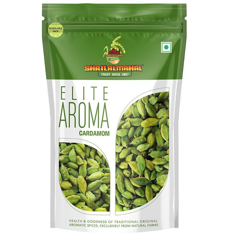 Elite Aroma, Whole Cardamom (100g) SHRILALMAHAL GROUP