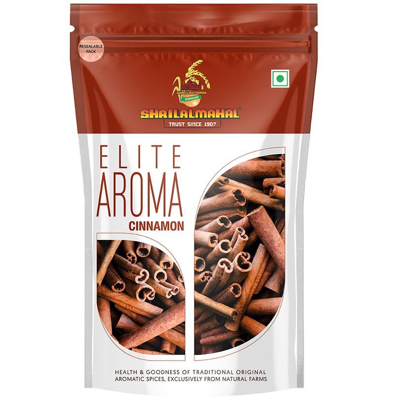 Elite Aroma, Whole Cinnamon (100g) SHRILALMAHAL GROUP
