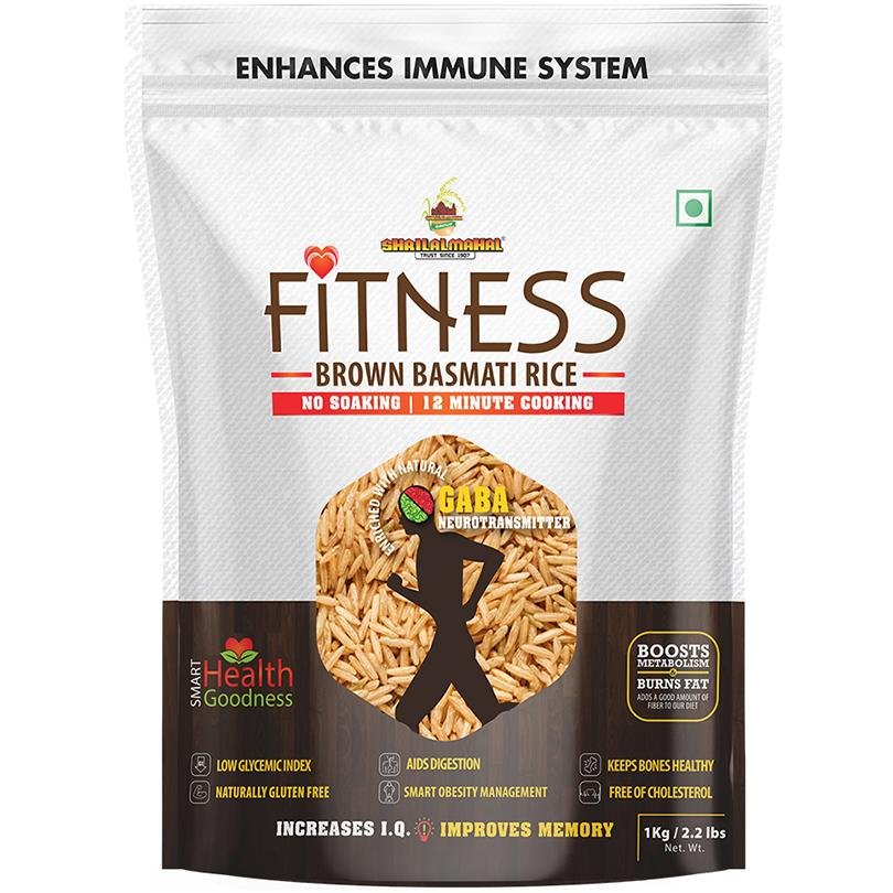 Fitness Brown Basmati Rice SHRILALMAHAL GROUP